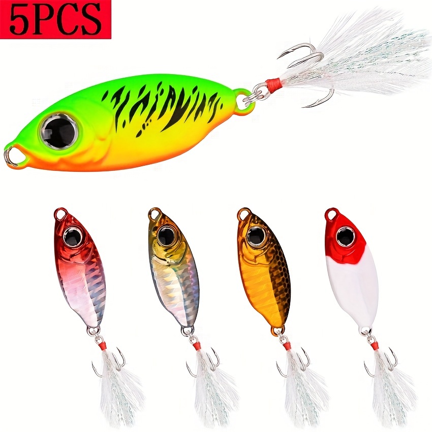 Jig Heads for Fishing hooks Paint Worm Lure Saltwater Jig Head hooks for  Trout Bass Crappie fishing jigs Kit 1/32 1/16 1/8 1/4OZ