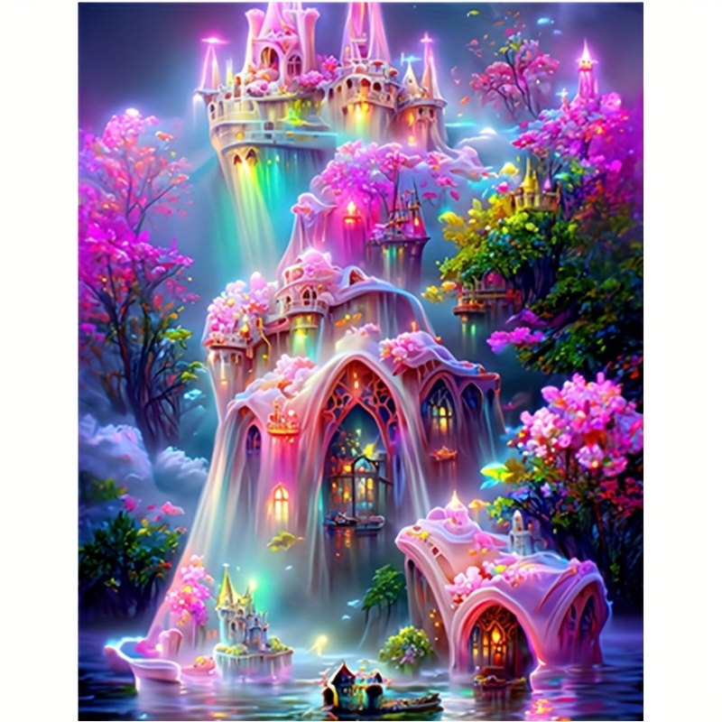 5D Diamond Painting Disney Dark Fairy Tale Princess Villain Wall Art Home  Decort