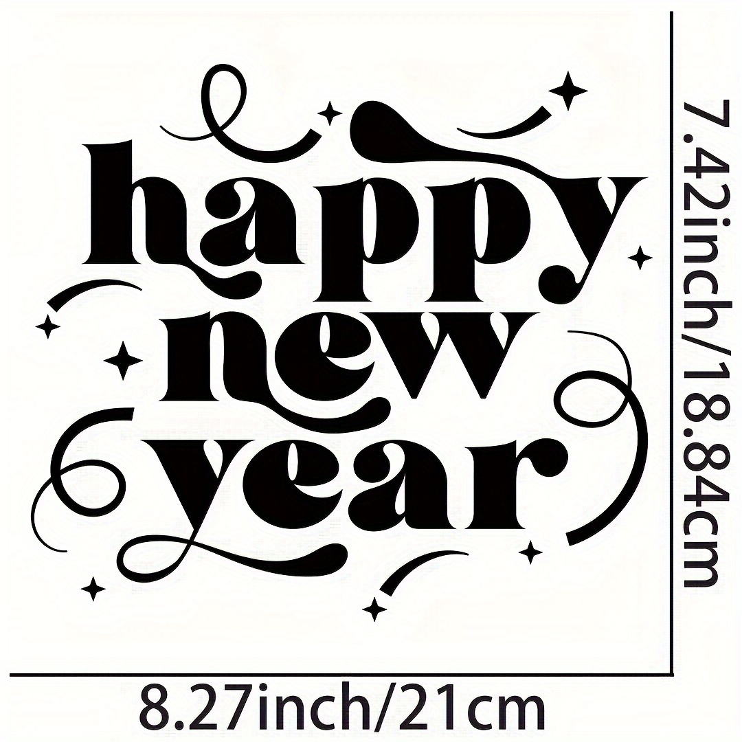 New Year Iron On Transfers - Funky New Year Things Sublimation and