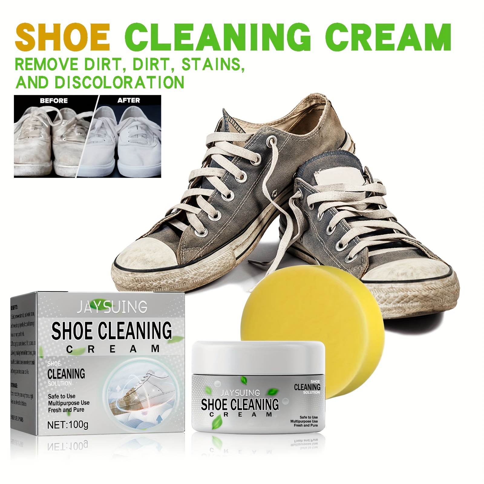 Beeswax Leather Shoe Cleaning Cream For Cleaning Shoe Stains - Temu