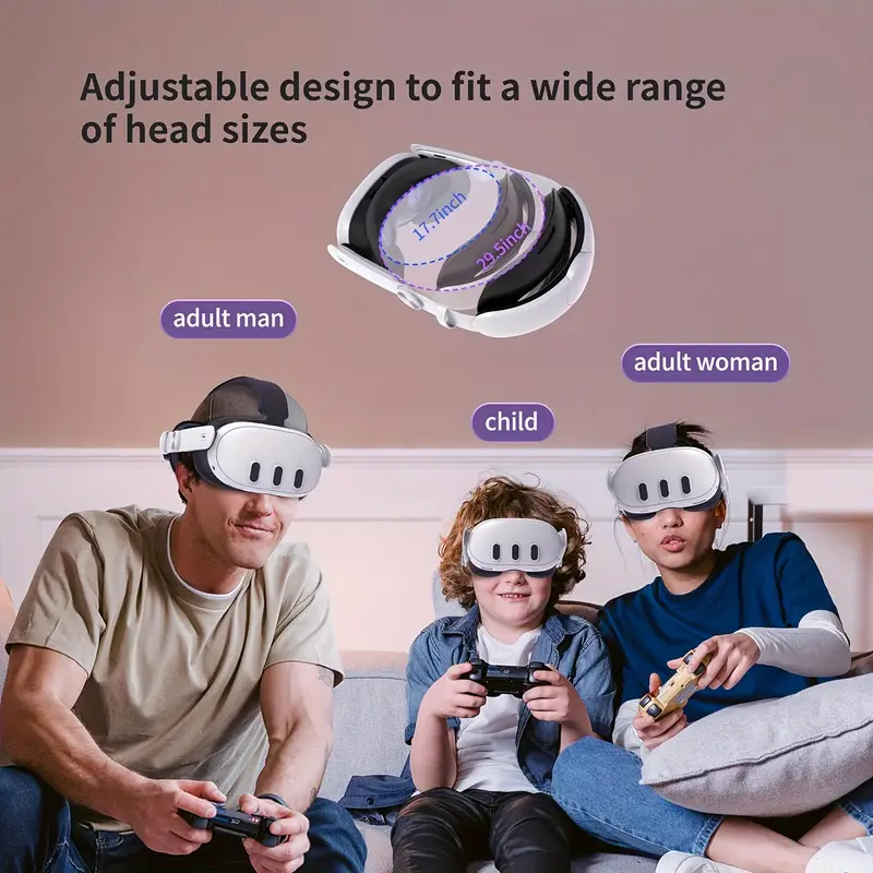 head strap accessories for oculus quest 3 adjustable comfortable upgraded elite strap headset replacement for   2023 released details 5