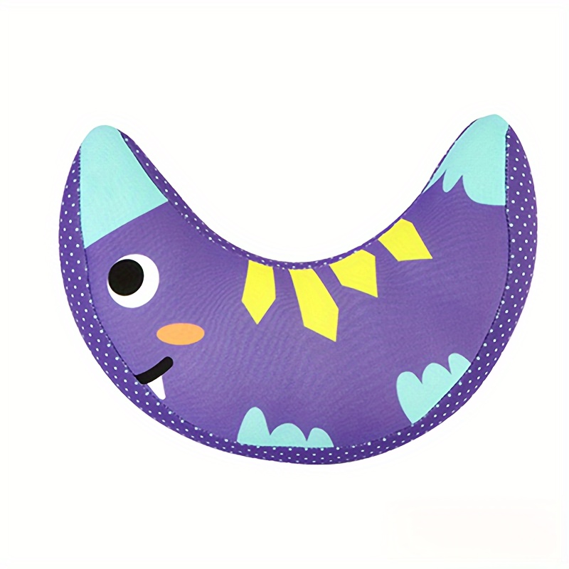 1pc Purple Car Neck Pillow