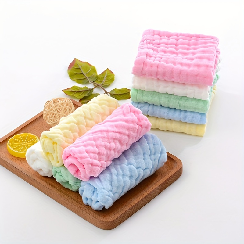  Paquete de 6 toallas de baño de muselina para bebé