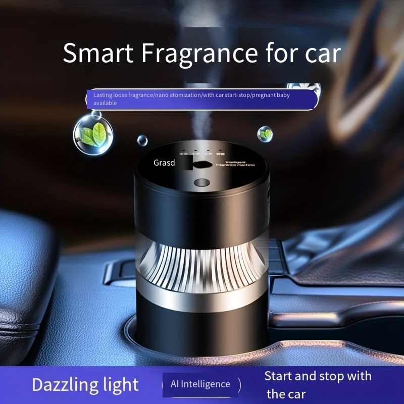 Car Electronic Aromatherapy, Spray，Intelligent Car Perfume, Lasting  Fragrance, Interior Decoration.