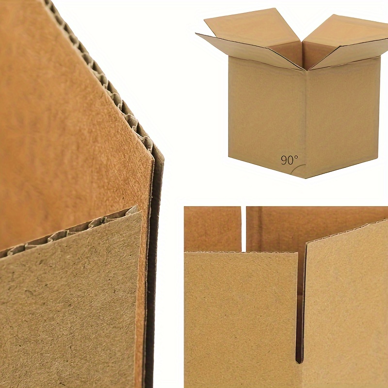 10/20 Unidades Cajas Envío Cartón Corrugado Cajas Pequeñas - Temu