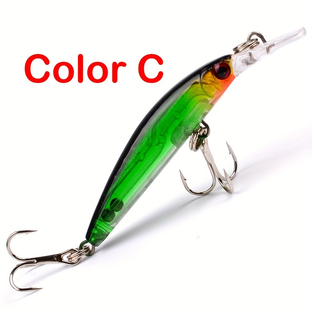 Plastic Bait Minnow Hard Bait Biomimetic Fishing Lure - Temu Canada