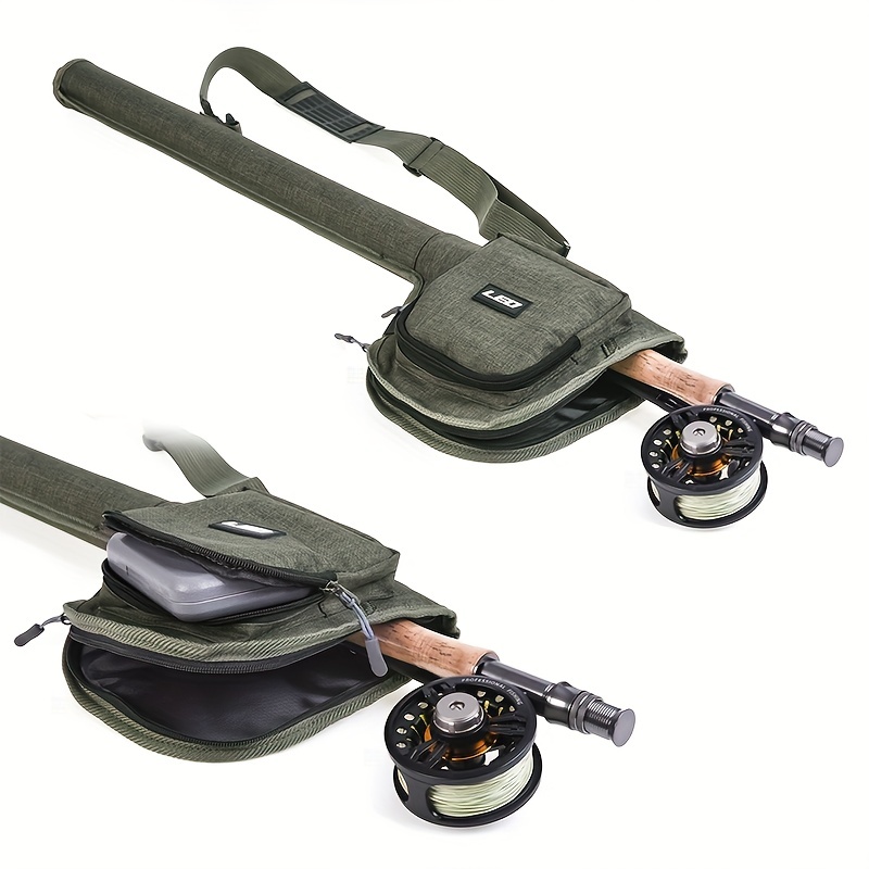Portable Fishing Rod Case Non collapsible Design Easy - Temu