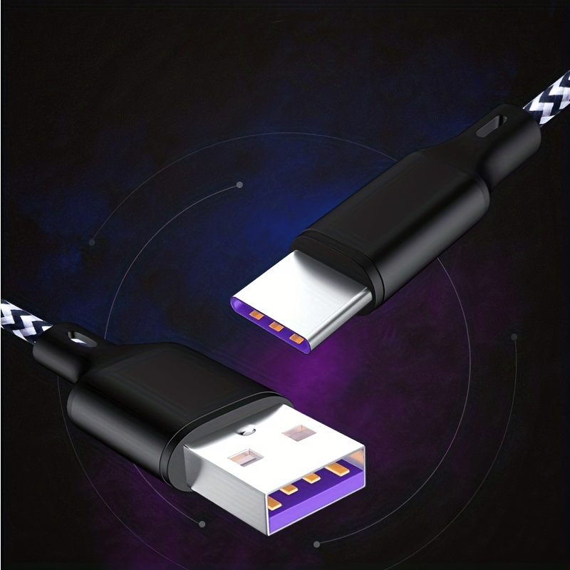 Cable De Sincronización De Datos De Carga Rápida USB C Tipo - Temu