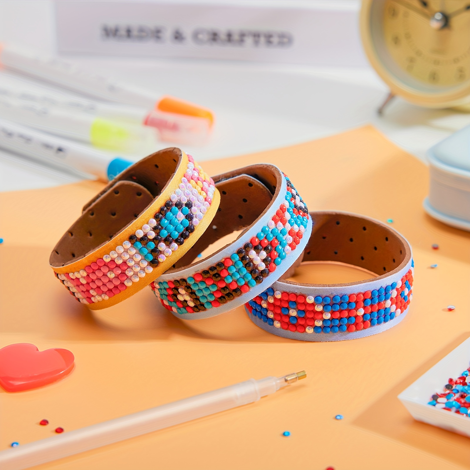 Unlock Your Creativity: Diy Handicraft Bracelets With - Temu