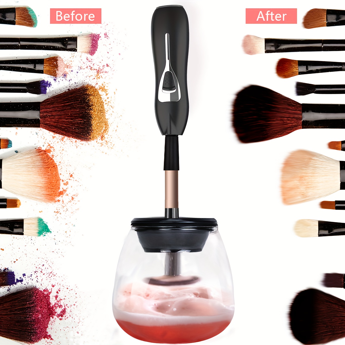 Super fast Electric Makeup Brush Cleaner Dryer Automatic - Temu