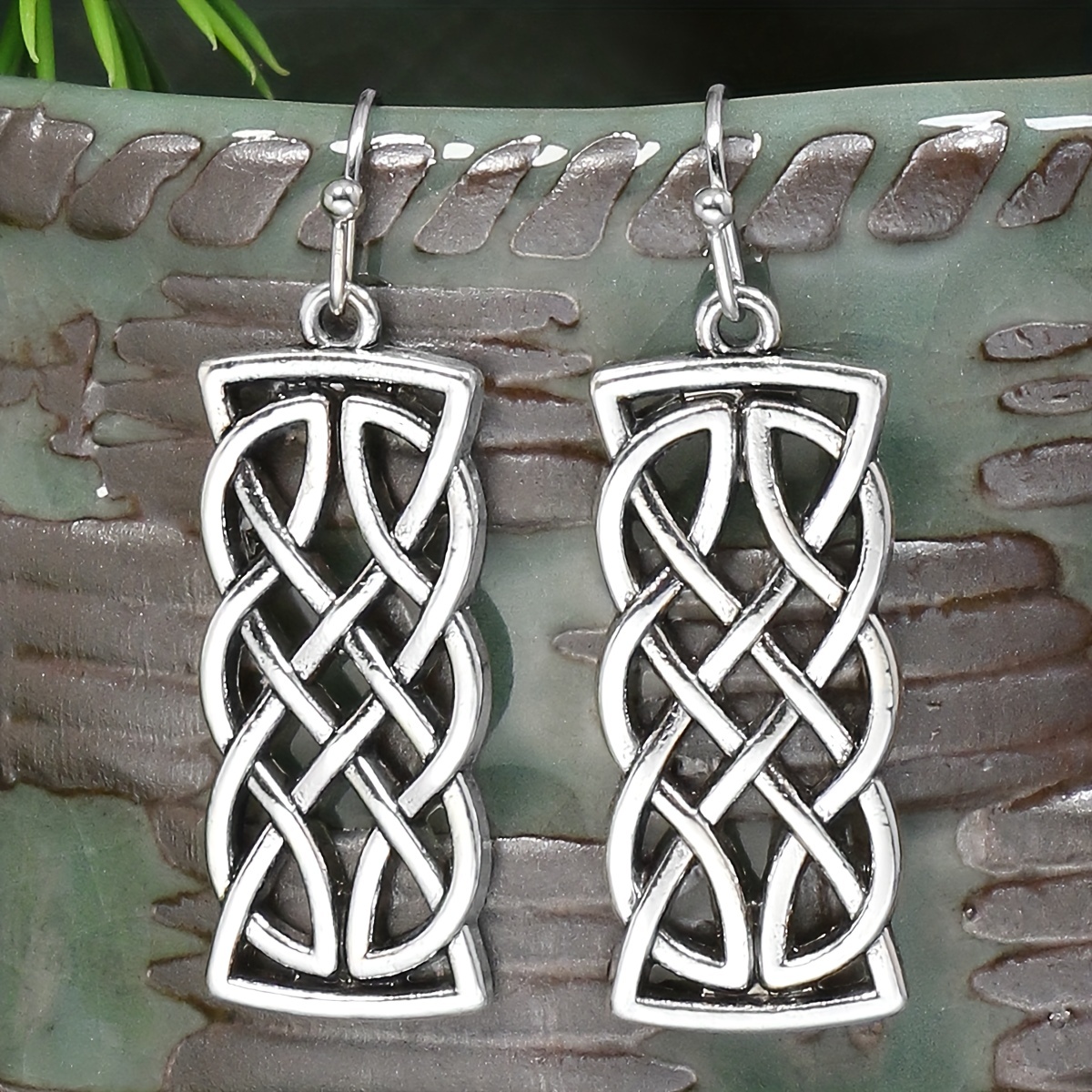Vintage Tribal Style Women's Dangle Earrings Geometric Totem