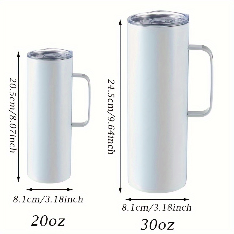 20oz Coffee Mug With Handle Sublimation Tumbler Blanks