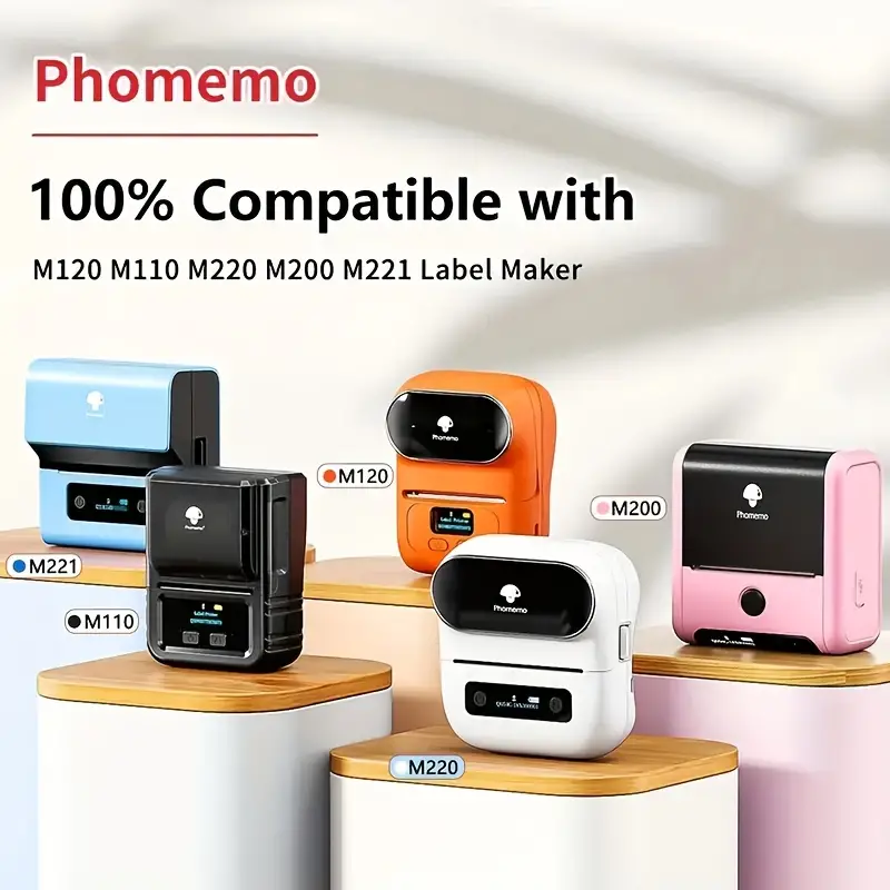 Phomemo Étiquette Autocollante Thermique Pour M110/M120/M200/M220