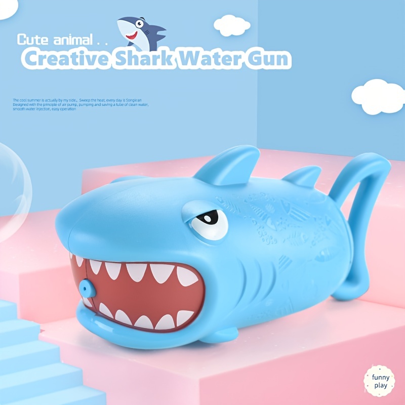 Children's Outing Toy Swimming Pool Play Water Pull Spray Baby Shark Bath Cartoon Rafting Water Gun - Baby Products - Temu Children's Outing Toy Swimming Pool Play Water Pull Spray Baby Shark Bath Cartoon Rafting Water Gun - Baby Products - Temu
