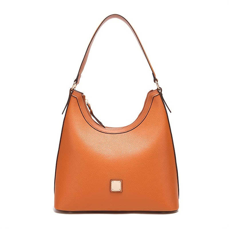 Luxury Pattern Hobo Bag For Women, Classic Style Shoulder Bag, Fashion Crescent  Handbag & Purse - Temu