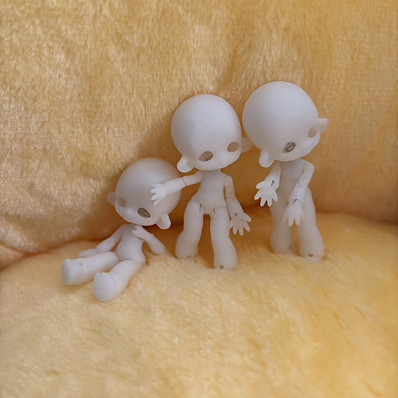 BJD Doll Simulation Doll For People ,Cute Kawaii BJD Doll For Boys Girls  Gift, The Top Can Be Opened, 18 Joints