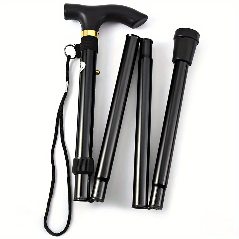 Adjustable Folding Hiking Trekking Pole Lightweight Aluminum Alloy Stick
