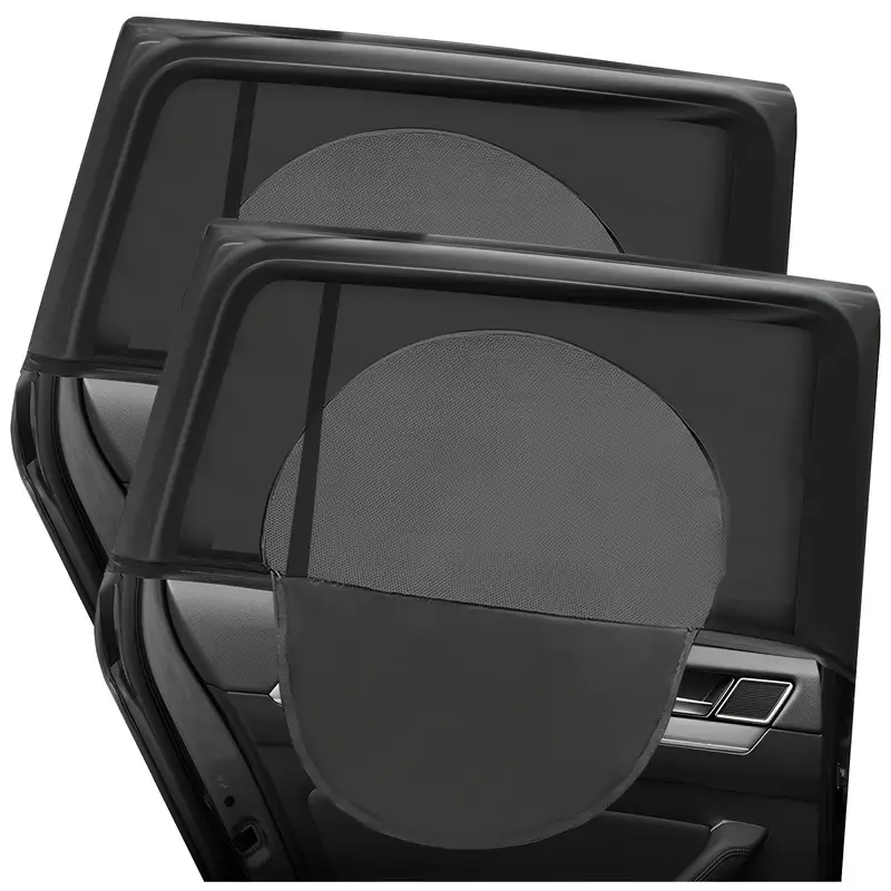 2 Stück Autofenster-Sonnenschutz, Elastisch, Auto-Sonnenschutz Für  Vordere/hintere Seitenfenster, Auto-Sonnenschutz-Vorhang,  Sichtschutz-Sonnenschutz