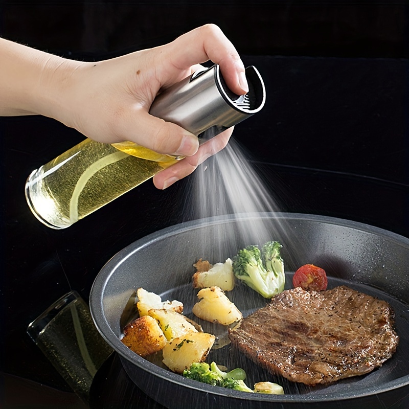 304 Stainless Steel Olive Oil Sprayer Kitchen Cooking Oil - Temu