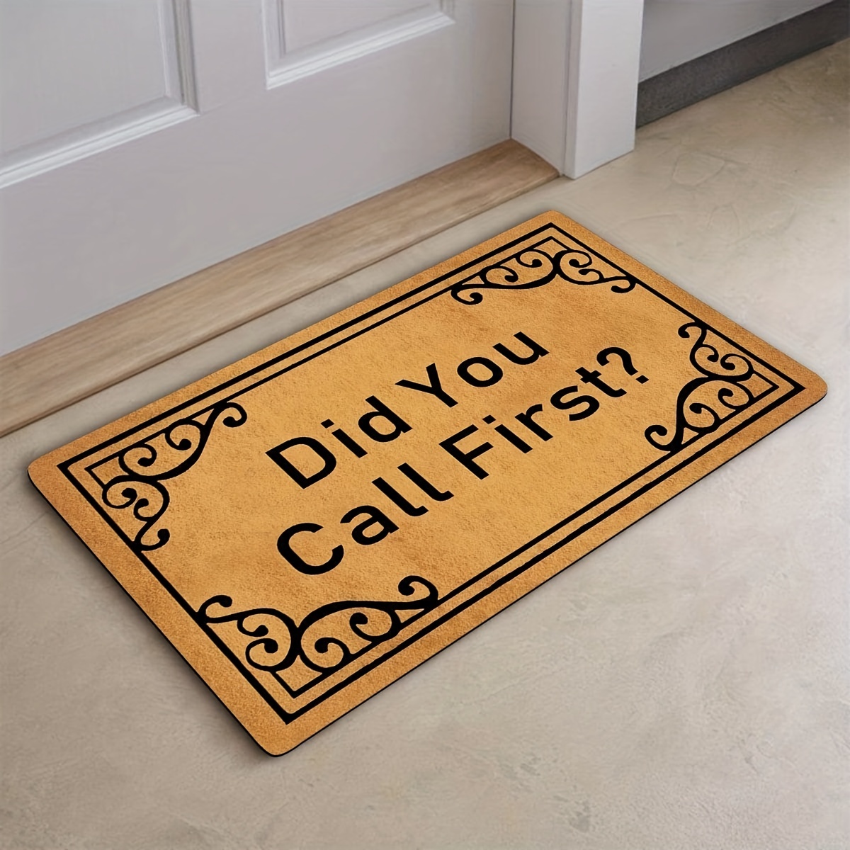 40*60CM Funny Welcome Mat Outdoor, Front Door Mat for Outside