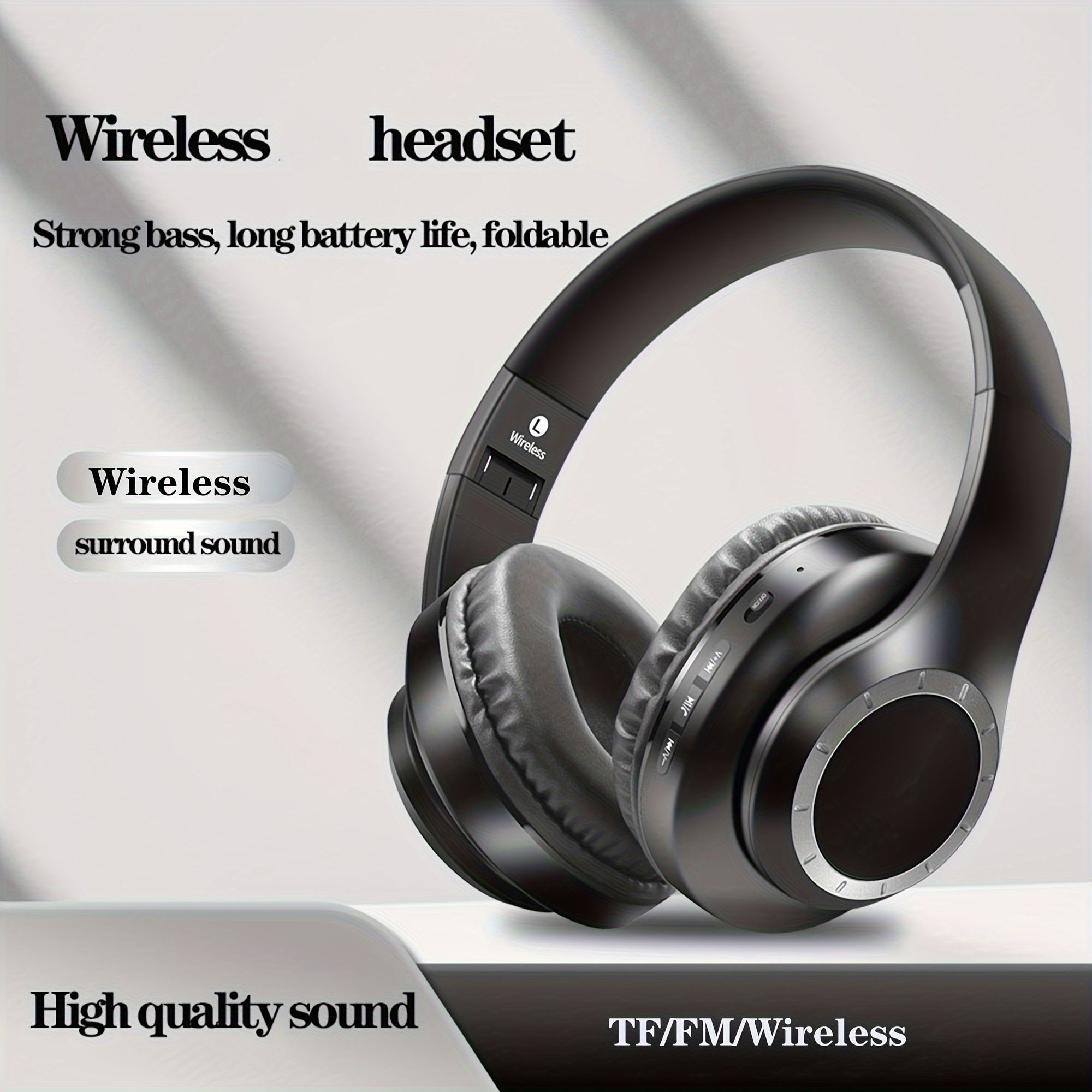 Wireless Headsets and Headphones for Office, Music & Sport