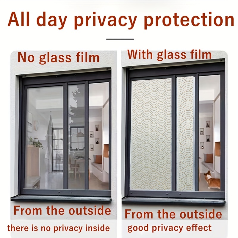 Window Sticker Light blocking Privacy Protection Window Film - Temu United  Arab Emirates