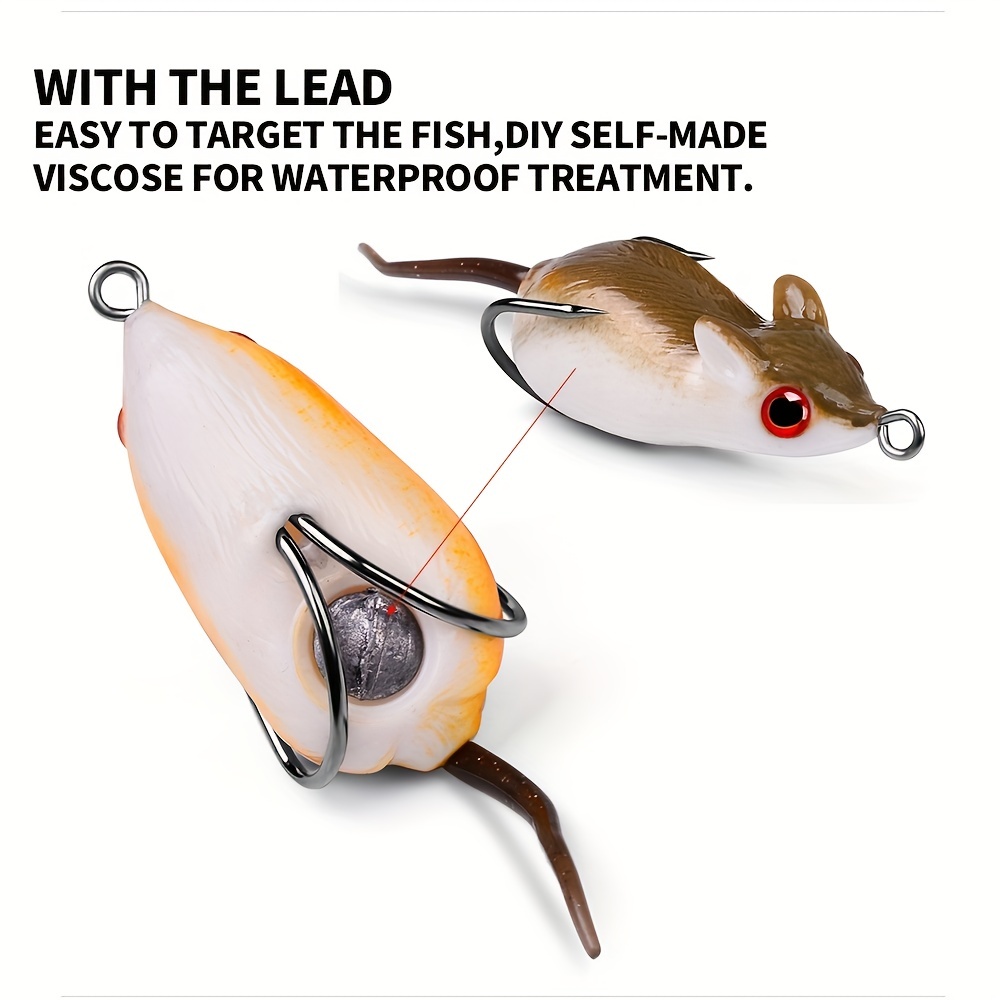 Rat shaped Multi section Fishing Lure Realistic Simulation - Temu Canada