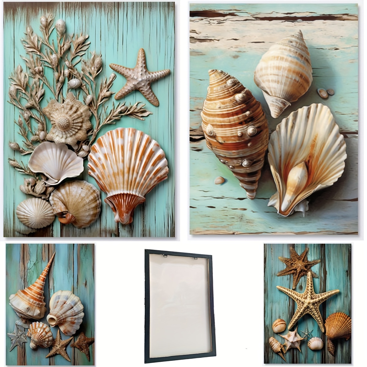 Wall Art Print, Seashells Collection, Shells 