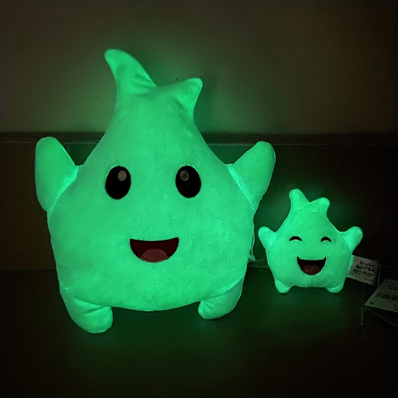 Lovely Glowing Star Toy, Cute Game Star Plush Toy, Kawaii Soft Stuffed  Animal Doll, Adorable Birthday Gift For Kids