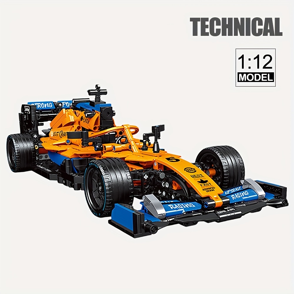 1pc Compatible with Lego High-Tech Formula Cars F1 Building Blocks Sports  Racing Car Super Model Kit Bricks Toys Kids Boys Gifts