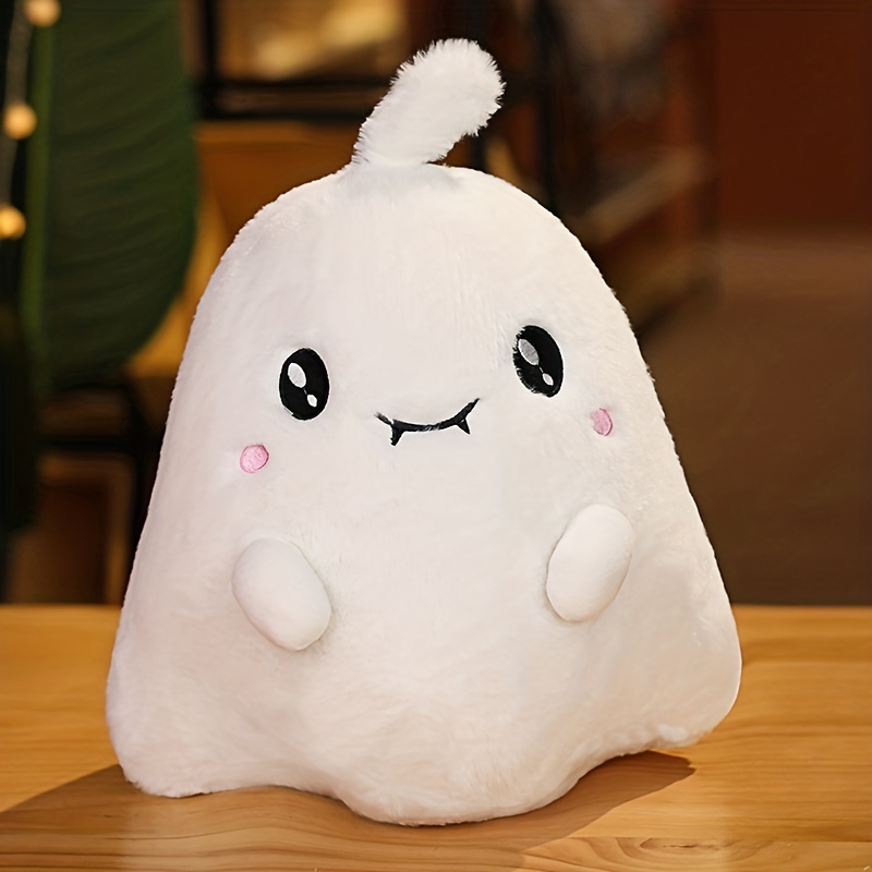 Spooky Halloween Fun With This Adorable Ghost Face Plush Doll! - Temu  United Arab Emirates