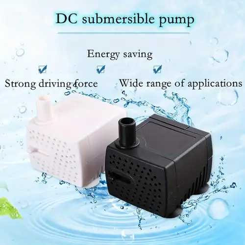 Pompe à eau submersible ultra-silencieuse haut débit ajustable fontaine  pour grand aquarium bassin