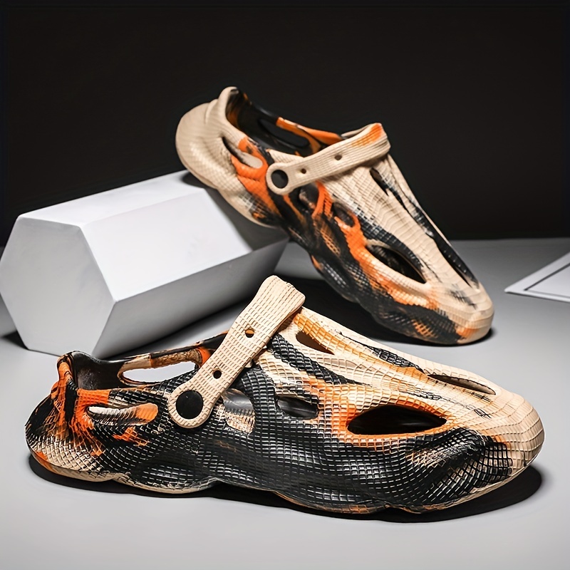 Unisex Camo Comfy Clogs Non Slip Garden Shoes