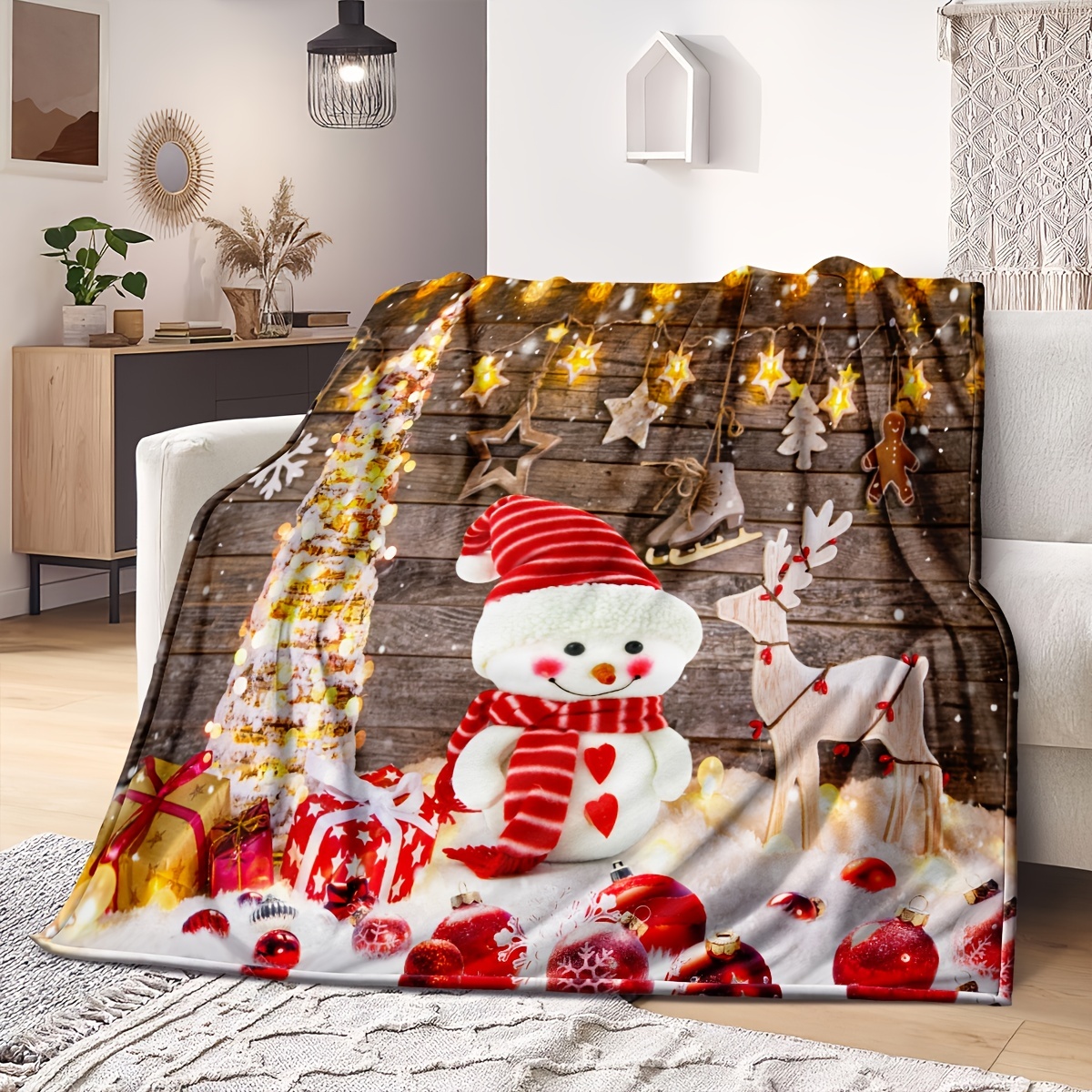 Christmas best sale fleece bedding