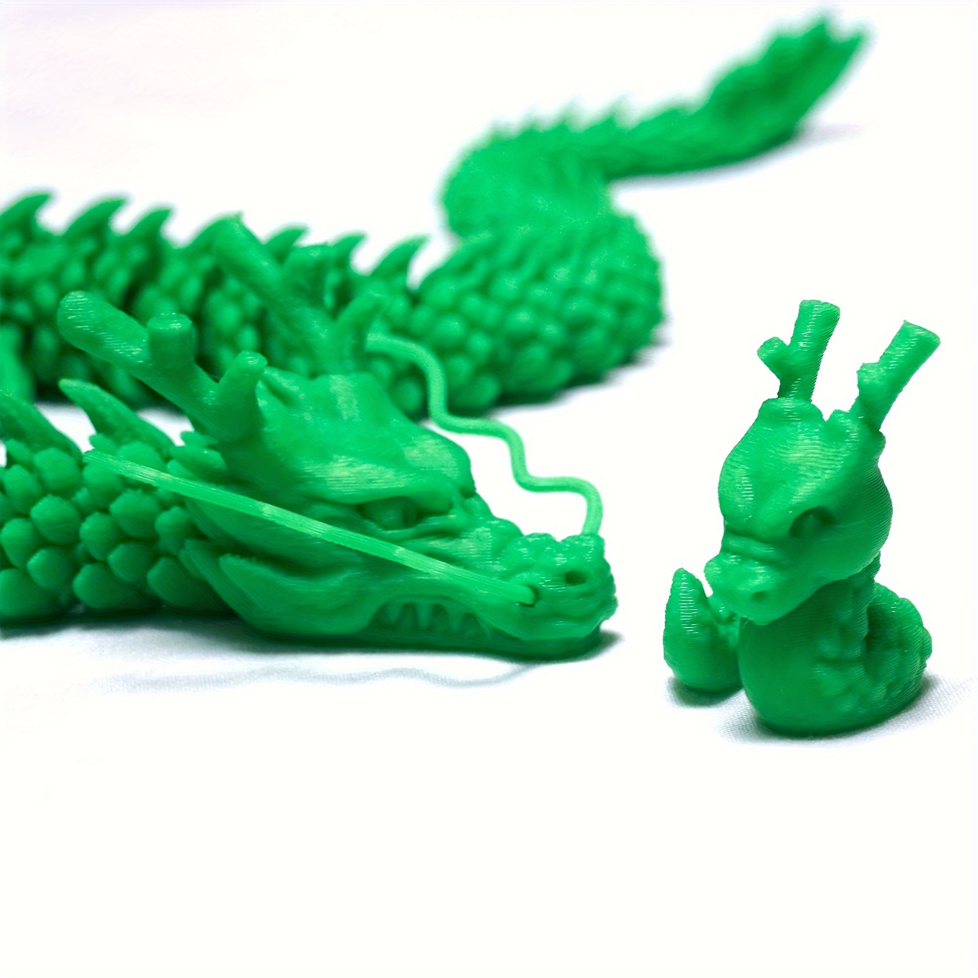 Joints 3D Printed Articulated Dragon Dragon Toy Figurine 3D