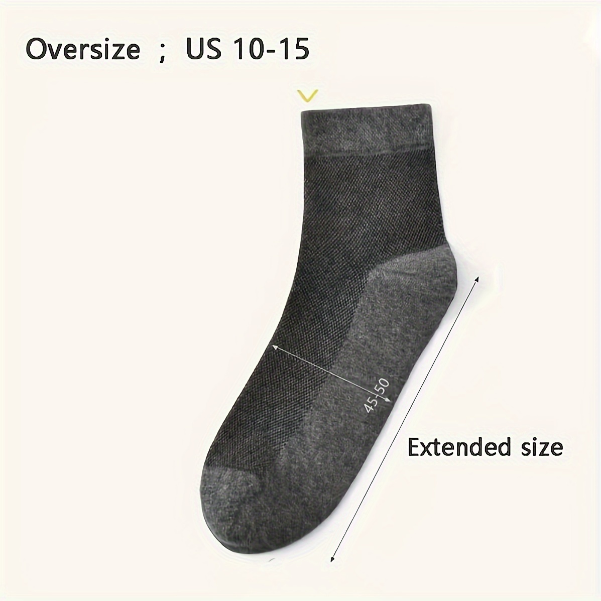 Men's Spring and Summer Mesh Socks - Thin Breathable Mid-Calf Socks