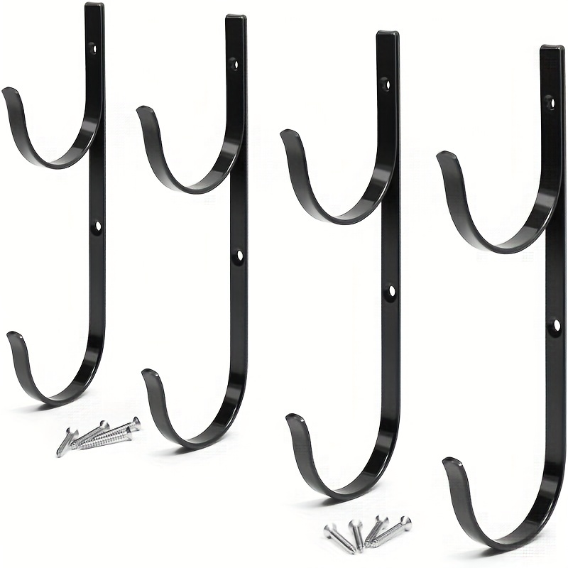 Aluminium Pool Pole Hanger Set for Telescopic Poles Skimmers Nets etc