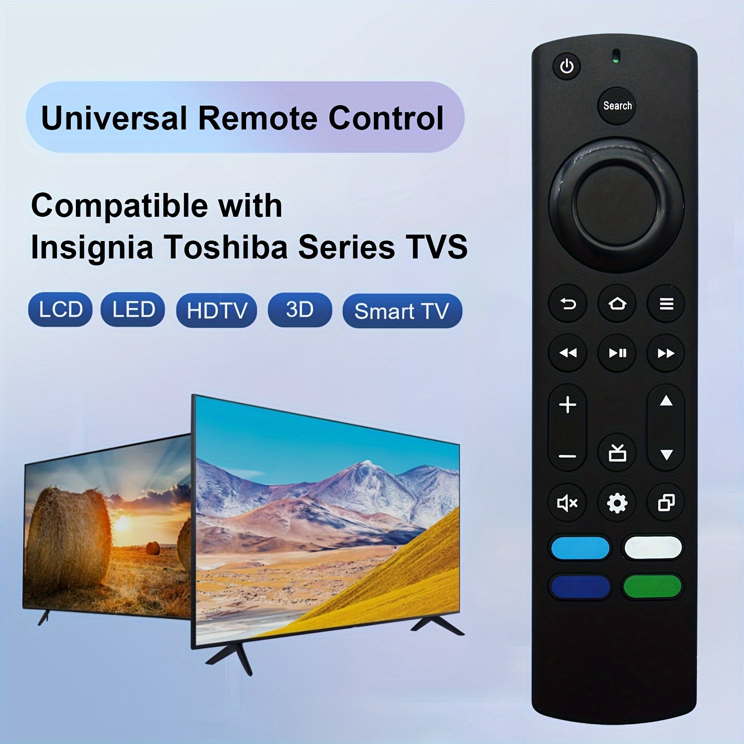 Control Remoto Repuesto Televisores Toshiba Fire Insignia - Temu