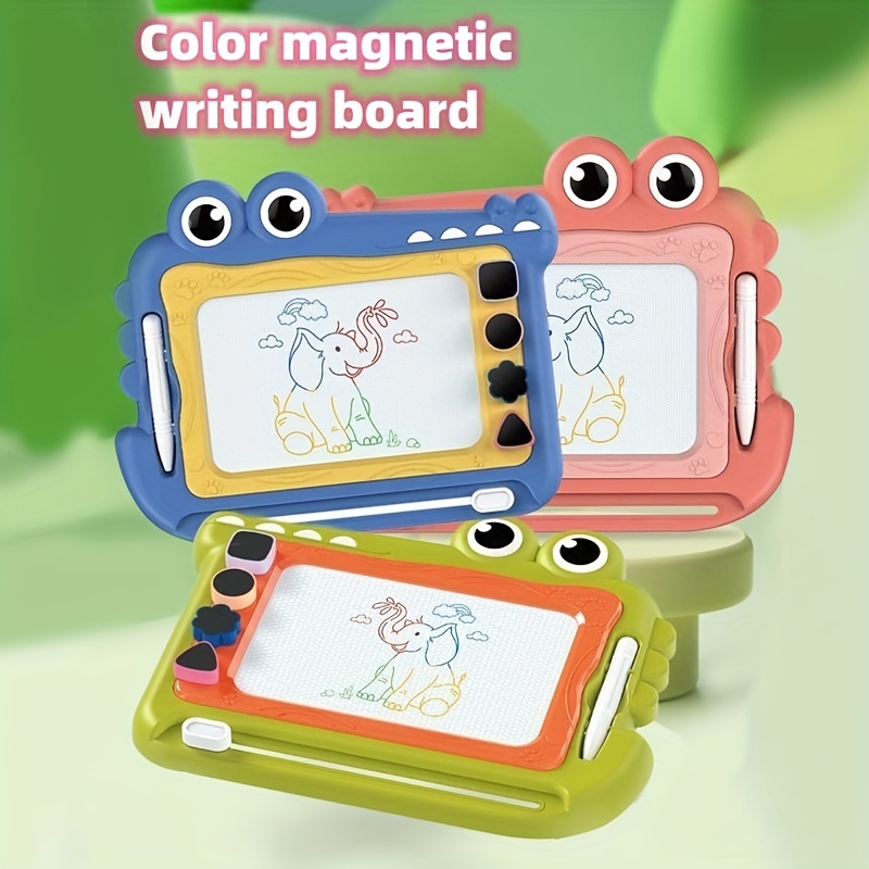 Small Crocodile Color Magnetic Drawing Board Toy Graffiti Board