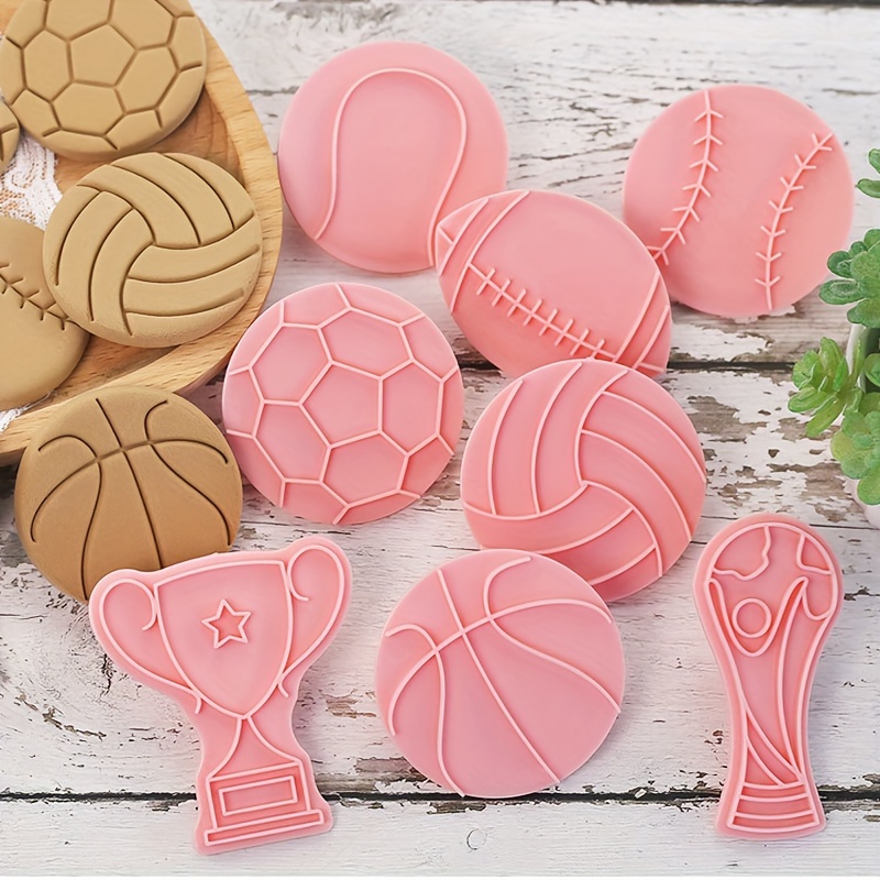 Football-shaped Half Soccer Ball Mold For Pastry, Chocolate, And Cake  Decorating - Kitchen Gadgets And Accessories - Temu