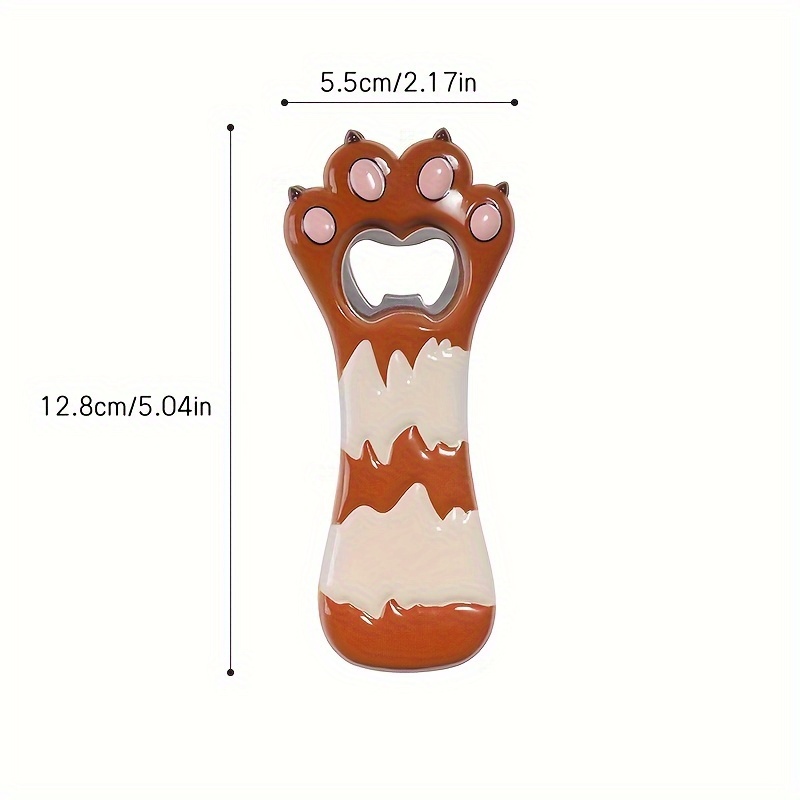 Cute Magnetic Bottle Opener Cartoon Beer Bottle Opener Cat Magnet  Refrigerator Decoration Fridge Magnet Beer Opener Kitchen Gadgets - Temu