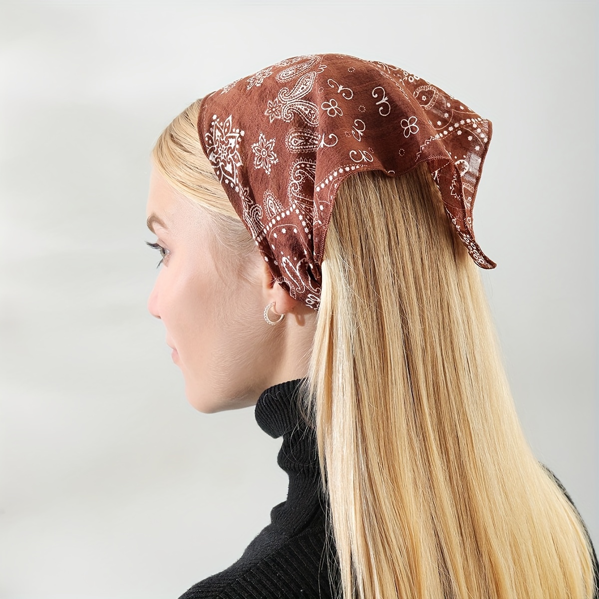 Thin on sale head scarf