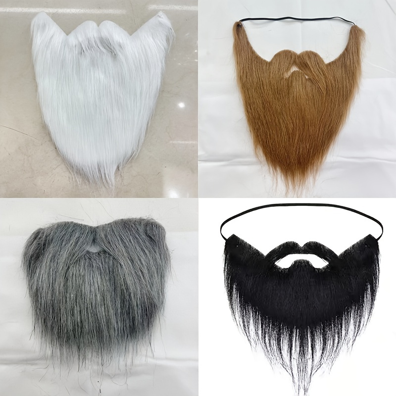 1pc Fai Da Te Vestito Operato Barba Finta Barbe Lunghe Fluff Puntelli Per  Costumi Cosplay - Giochi E Giocattoli - Temu Switzerland