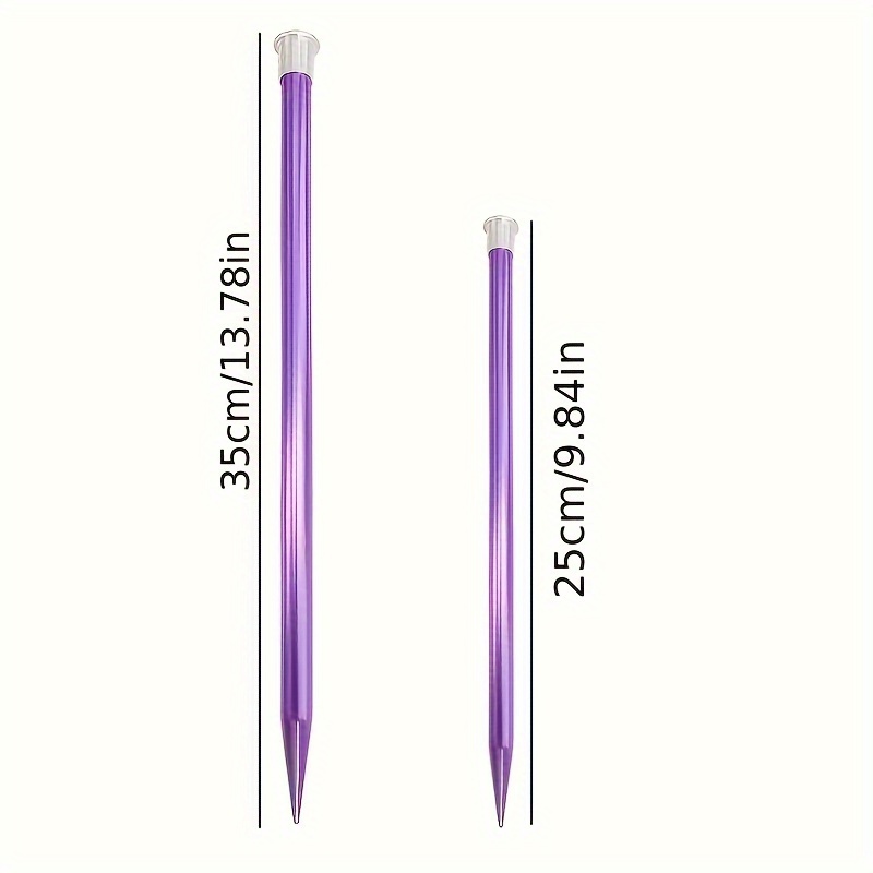 Color Single-ended Knitting Needles, Knitting Tools, Large And Small, For  Beginners And Experienced Crochet Hook Lovers - Temu New Zealand