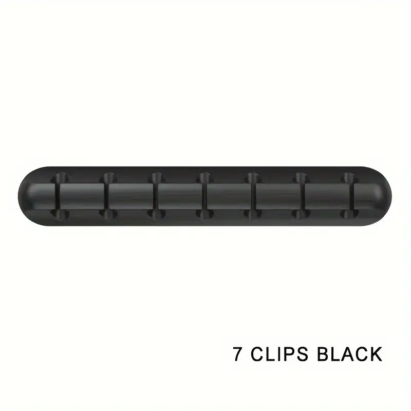 silicone self power cord mouse cable earphone winding device mobile phone charging cable desktop management clip silicone desktop cable manager details 5