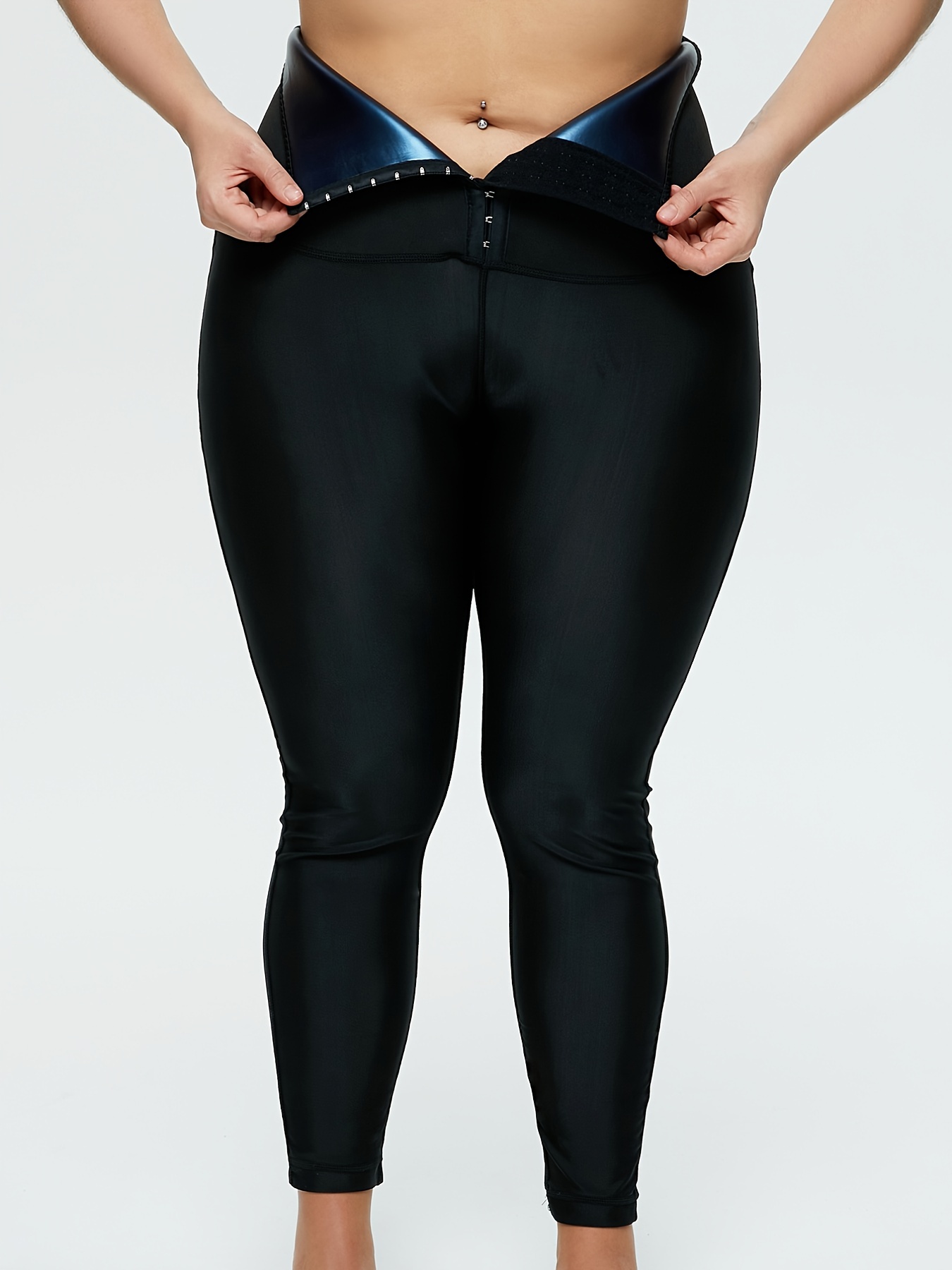 SHAPERMINT High-Waisted Active Control Leggings, Black, 4X-Large :  : Clothing, Shoes & Accessories
