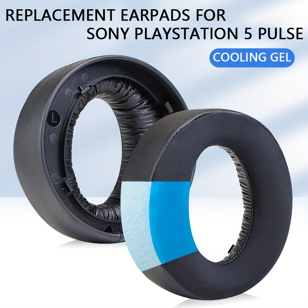 Pulse 3D Replacement Ear Pads Cooling Gel PS5 Headset Earpads, Upgrade Ear  Cushions Cups Accessories Replacement for Sony Playstation 5/PS5/Pulse 3D