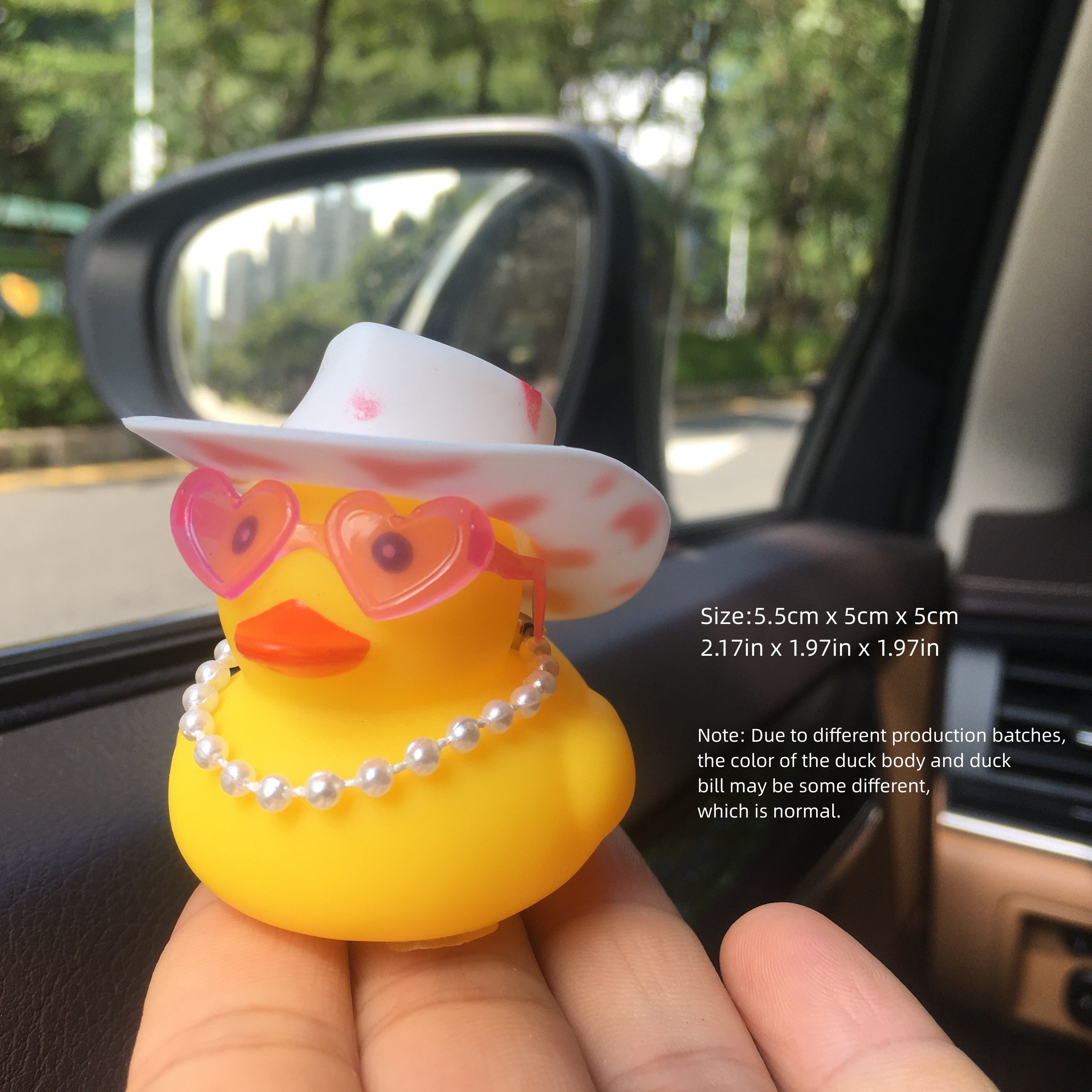 Funny Duck Car Dashboard Decoration Toy Auto Decor Interior