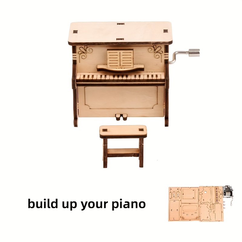 How To Make Mini Piano Music Machine From Cardboad ! DIY Music Machine