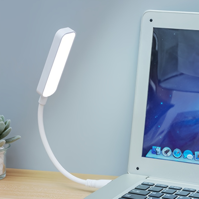 Usb Reading Lamp 8 Leds Flexible Gooseneck Notebook Laptop - Temu
